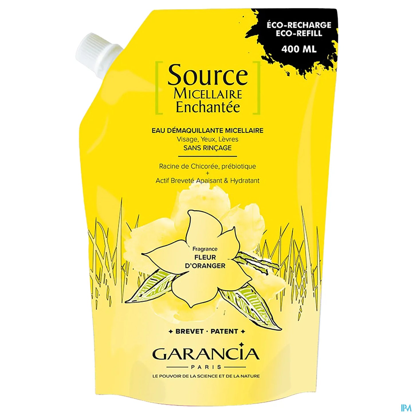 Source Micellaire Enchantée Éco Recharge Fleur D Oranger 400 ml