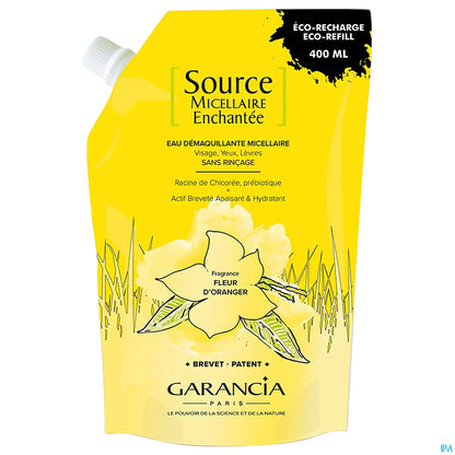 Source Micellaire Enchantée Éco Recharge Fleur D Oranger 400 ml