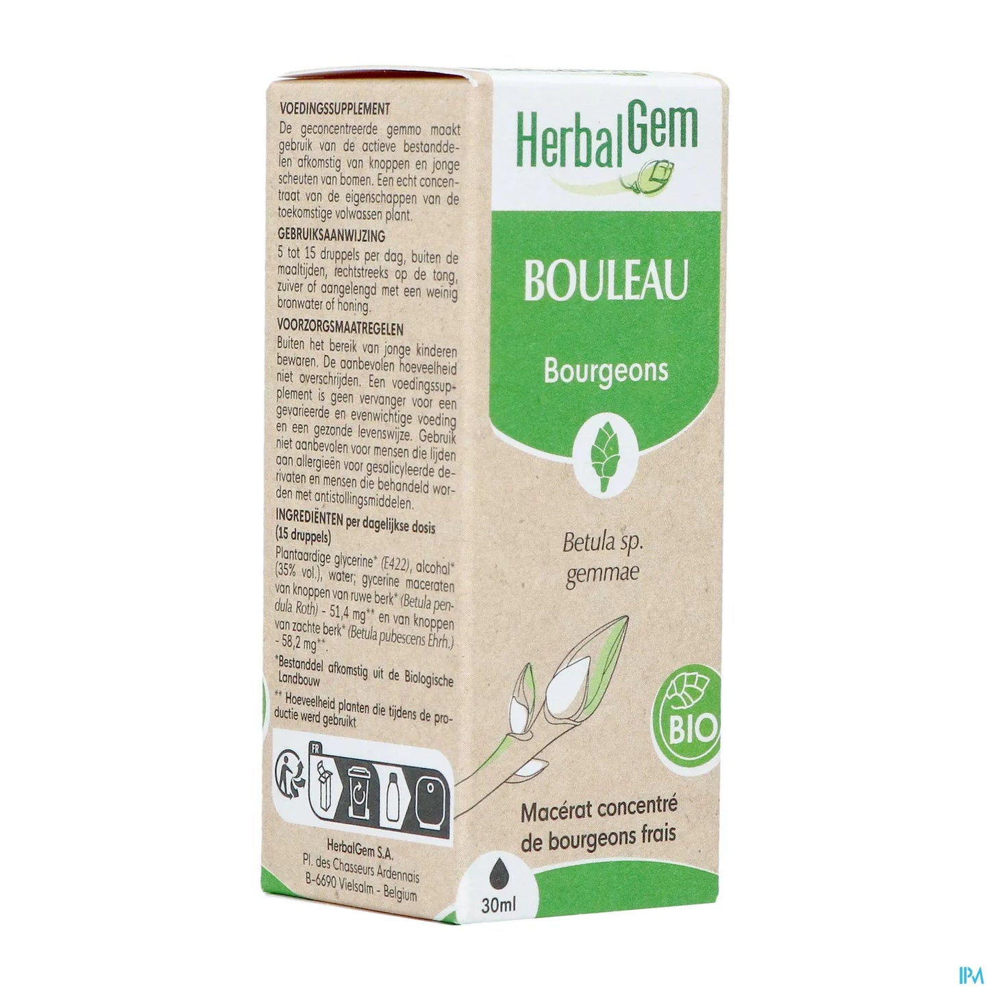 Macérat Mère Bouleau Bio 30 mL