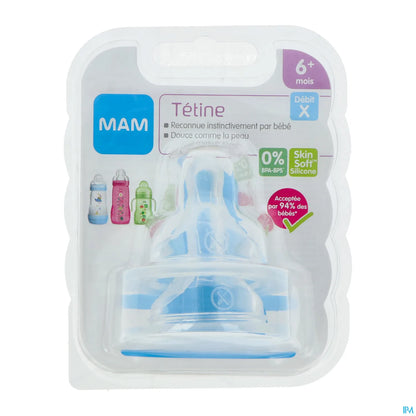 Tétine Silicone Débit X Liquide Épais X2