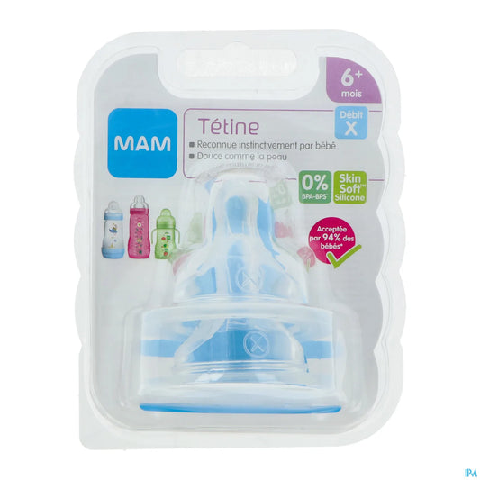 Tétine Silicone Débit X Liquide Épais X2