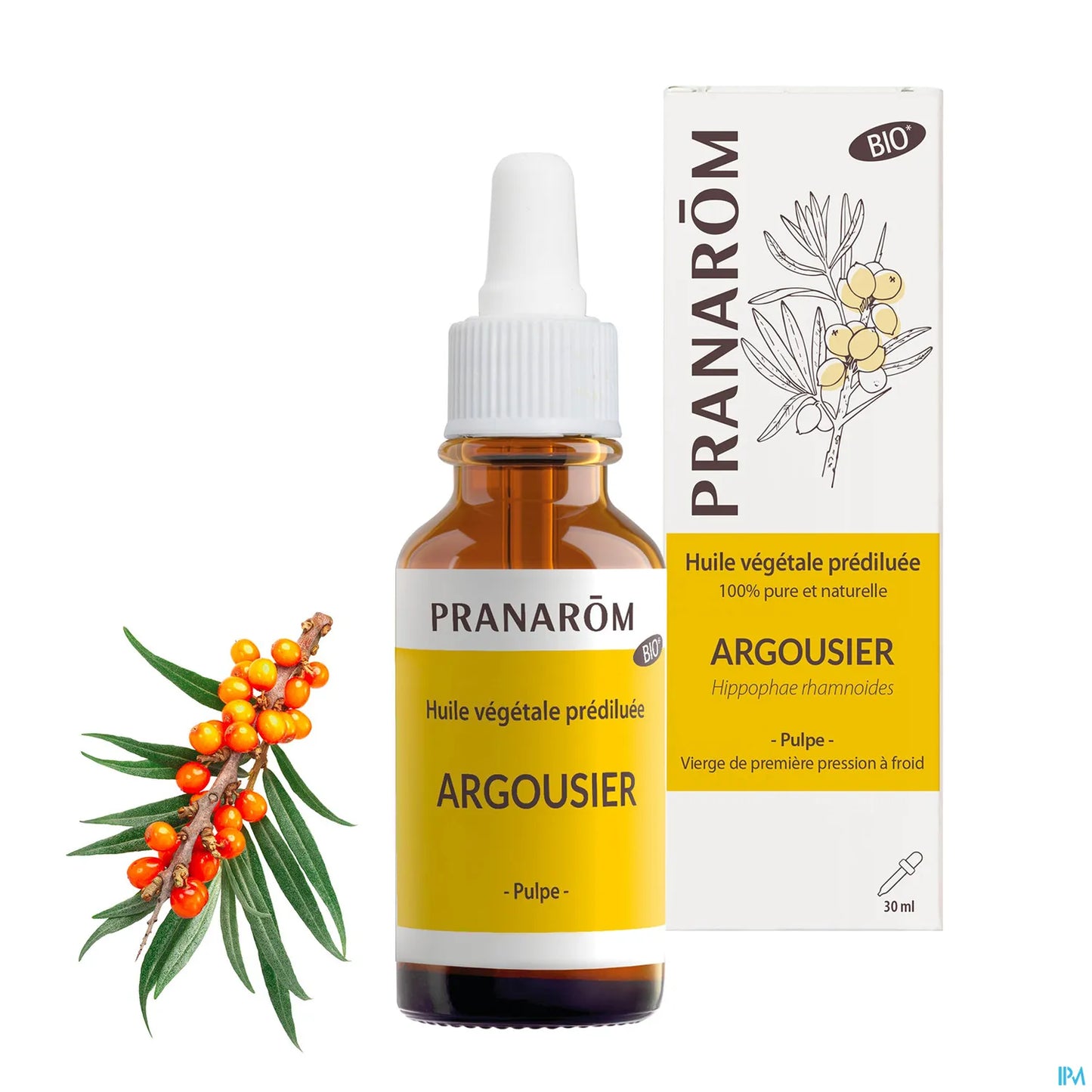 Huile Végétale Argousier Bio 30 mL