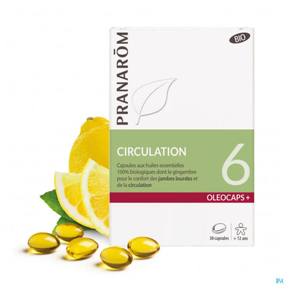 Oleocaps 6 Circulation Bio 30 Capsules