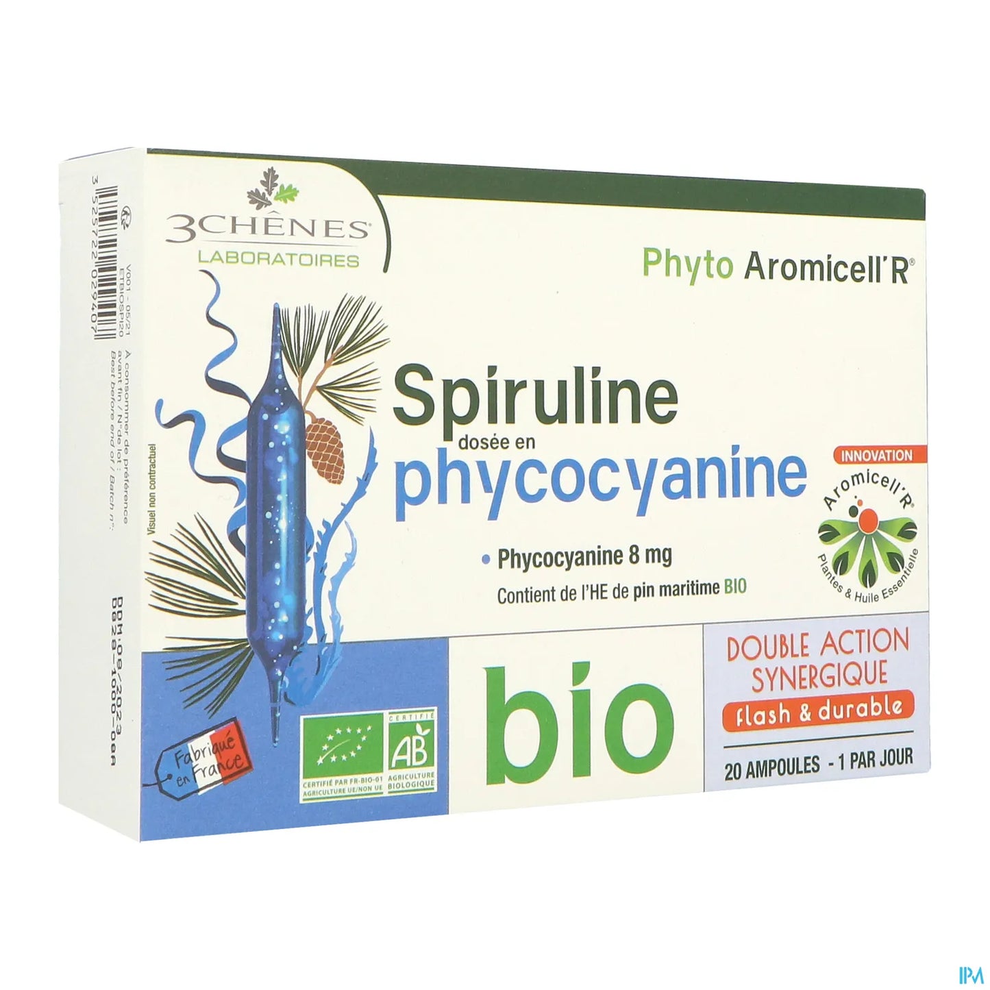 Phytoaromicel Spiru 20 Ampoules