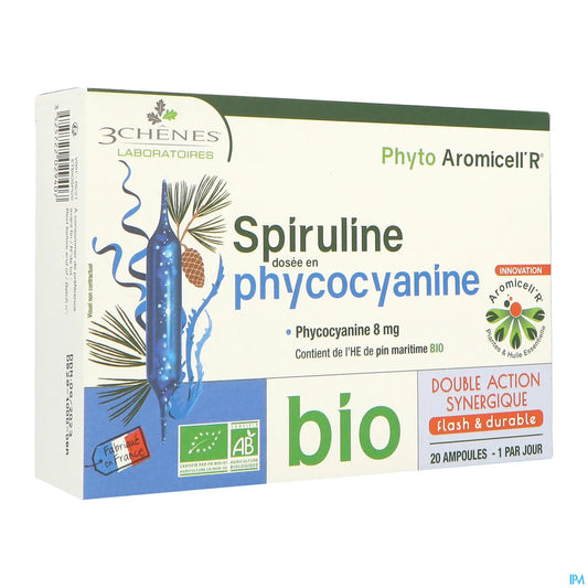 Phytoaromicel Spiru 20 Ampoules