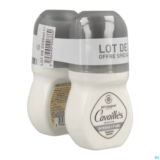 Rogé Cavaillès Anti-Perspirant Intense-LP Roll-On Confezione da 2 x 50 ml