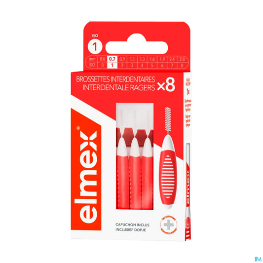 Interdental Brushes Size 1 - 0.7mm Box of 8