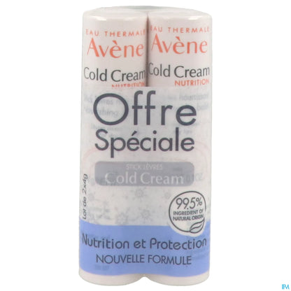 Cold Cream Stick Lip Nutrition Pack of 2x4g
