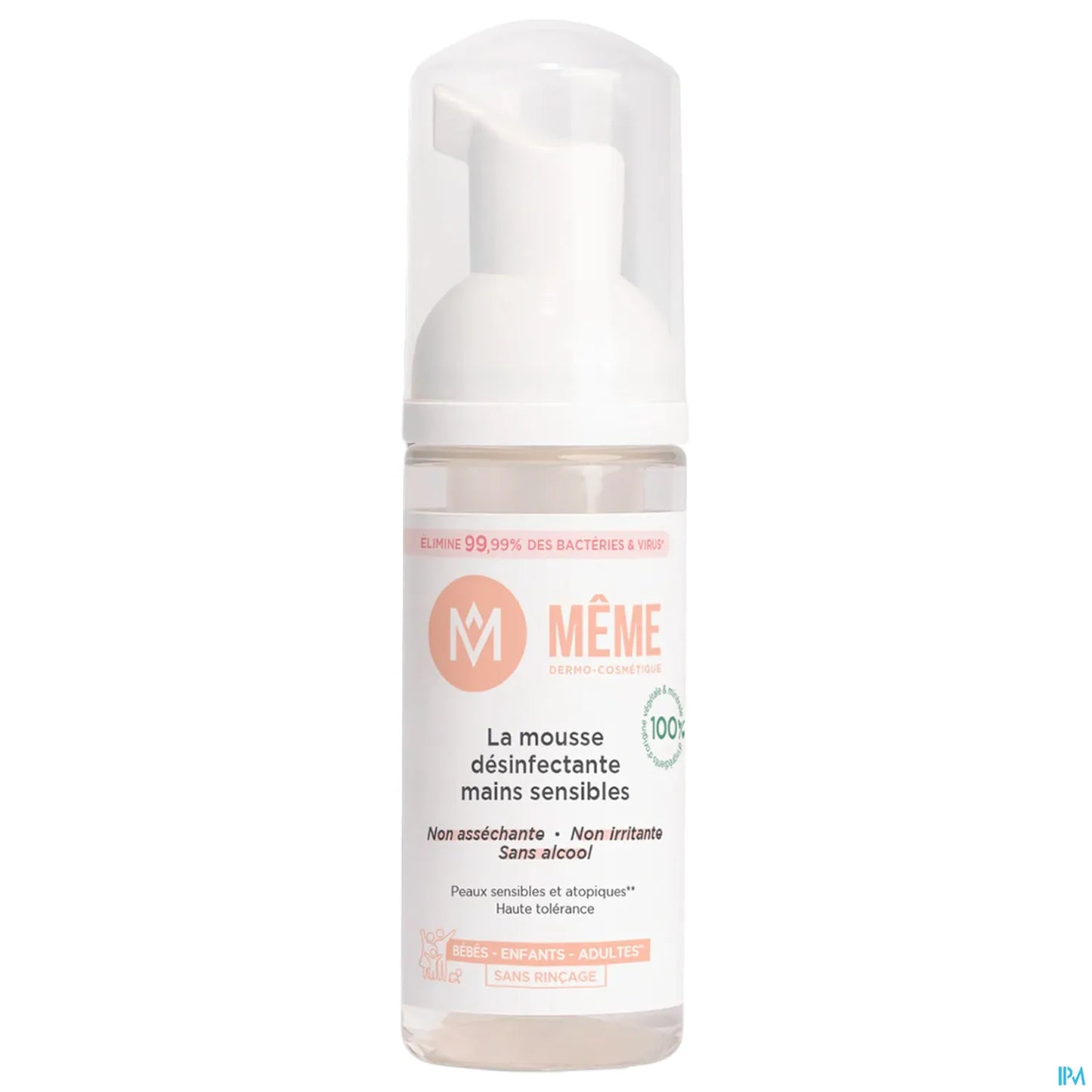 Schiuma disinfettante per mani sensibili 50 ml