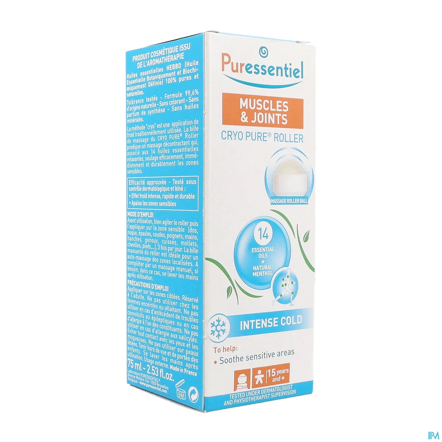 Cryo Pure Roller Articulations Et Muscles 75ml
