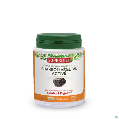 Charbon Végétal Activé 150 Gélules