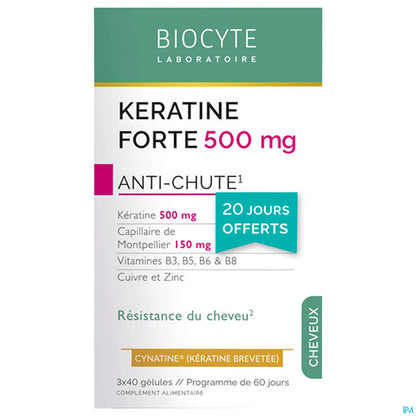 Keratine Forte Anti-Chute 120 Gélules
