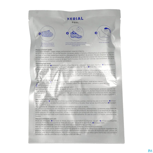 Maschera esfoliante per i piedi XERIAL PEEL
