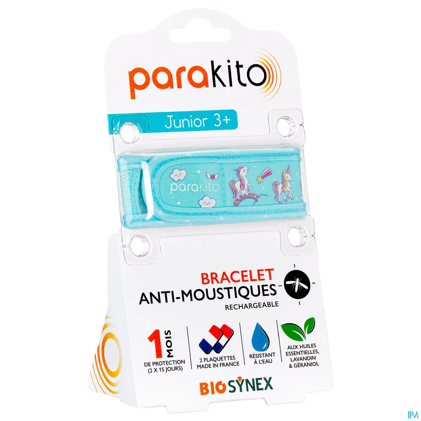 Bracelet Anti-Moustiques Enfant Rechargeable Motifs Licorne