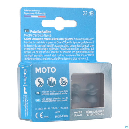 Protezione acustica specifica per motociclette, 1 paio