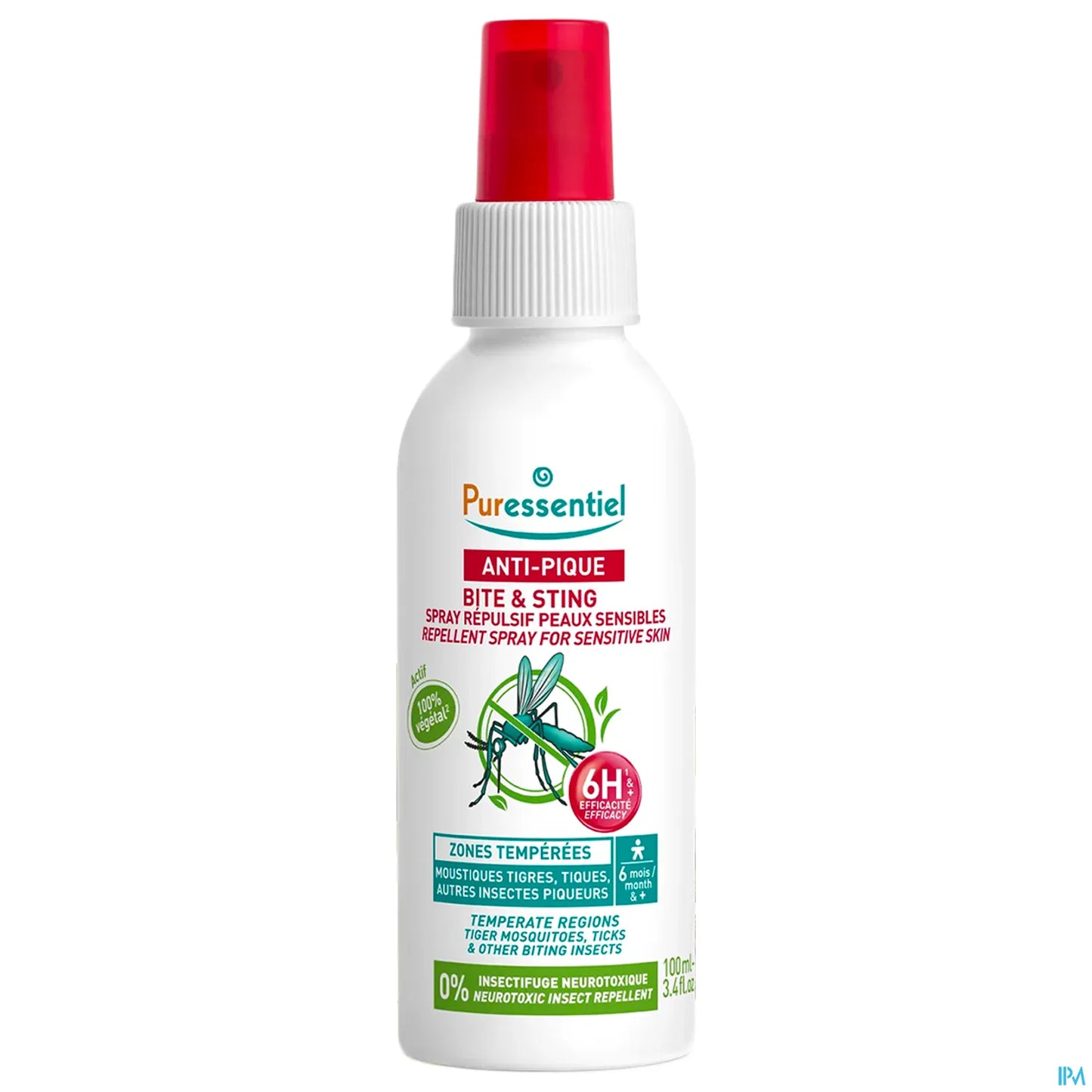 Spray repellente anti-morso per zecche 100 ml