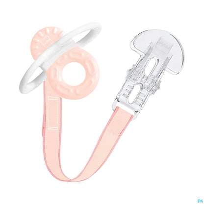 Mini anello da dentizione con clip +2 mesi