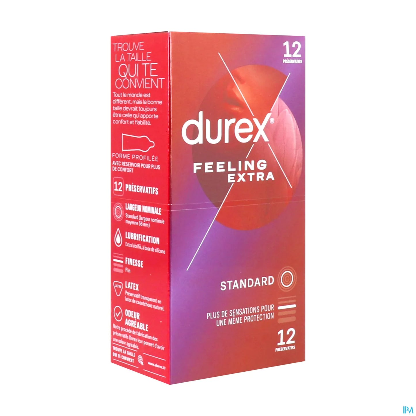 Preservativi extra lubrificati Feeling Extra Thin 12 unità