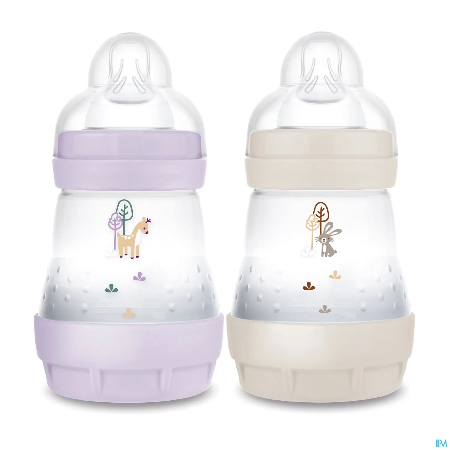 Lot de 2 Biberons Easy Start Anti-Coliques 160 ml Lilas Sable