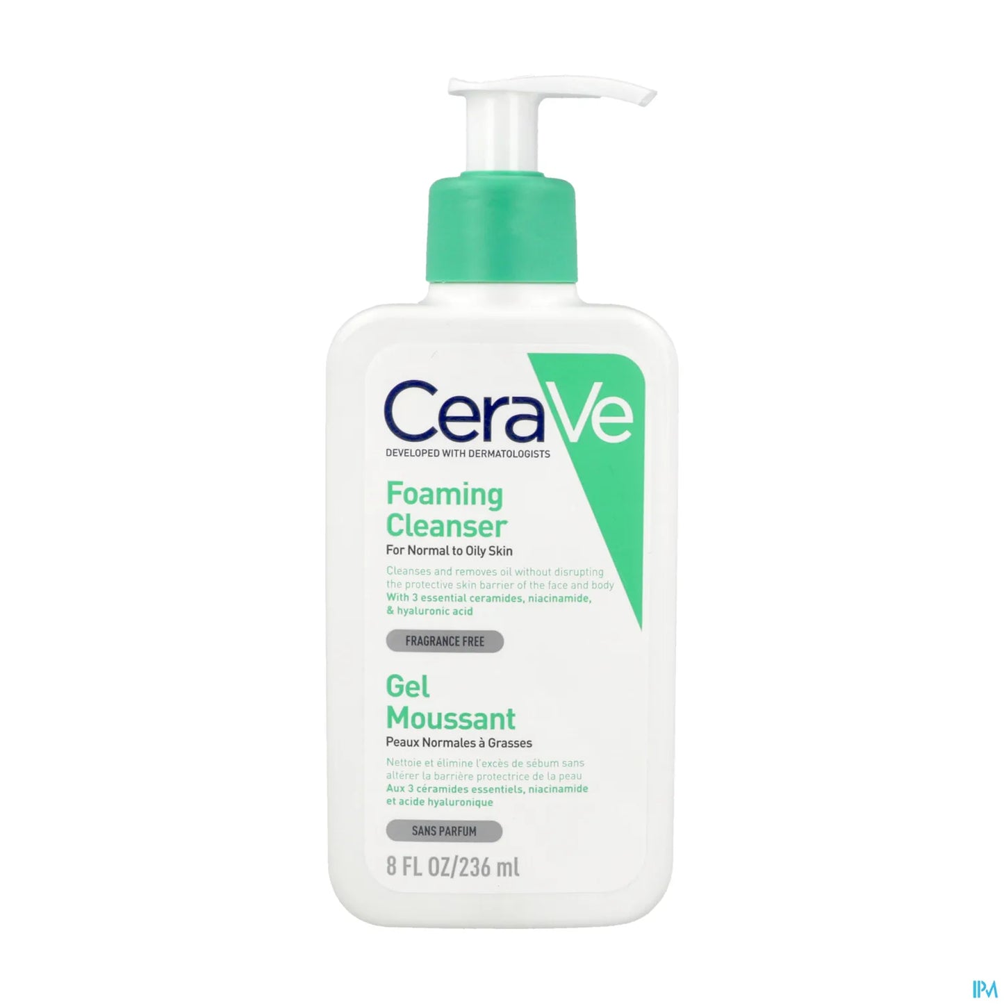 Gel Moussant Nettoyant pour Peau Normale à Grasse 236ml