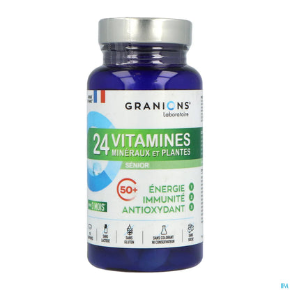 24 Vitamins, Minerals and Plants for Seniors 90 Tablets