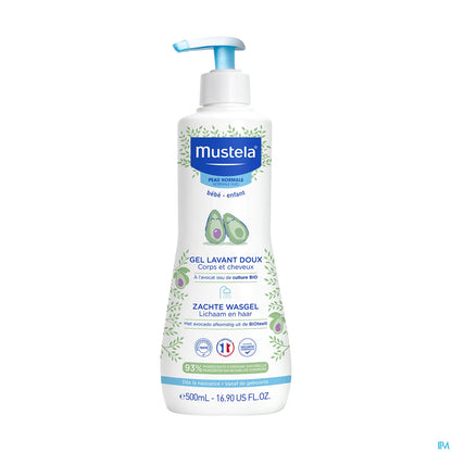 Gel detergente delicato all'avocado 500 ml