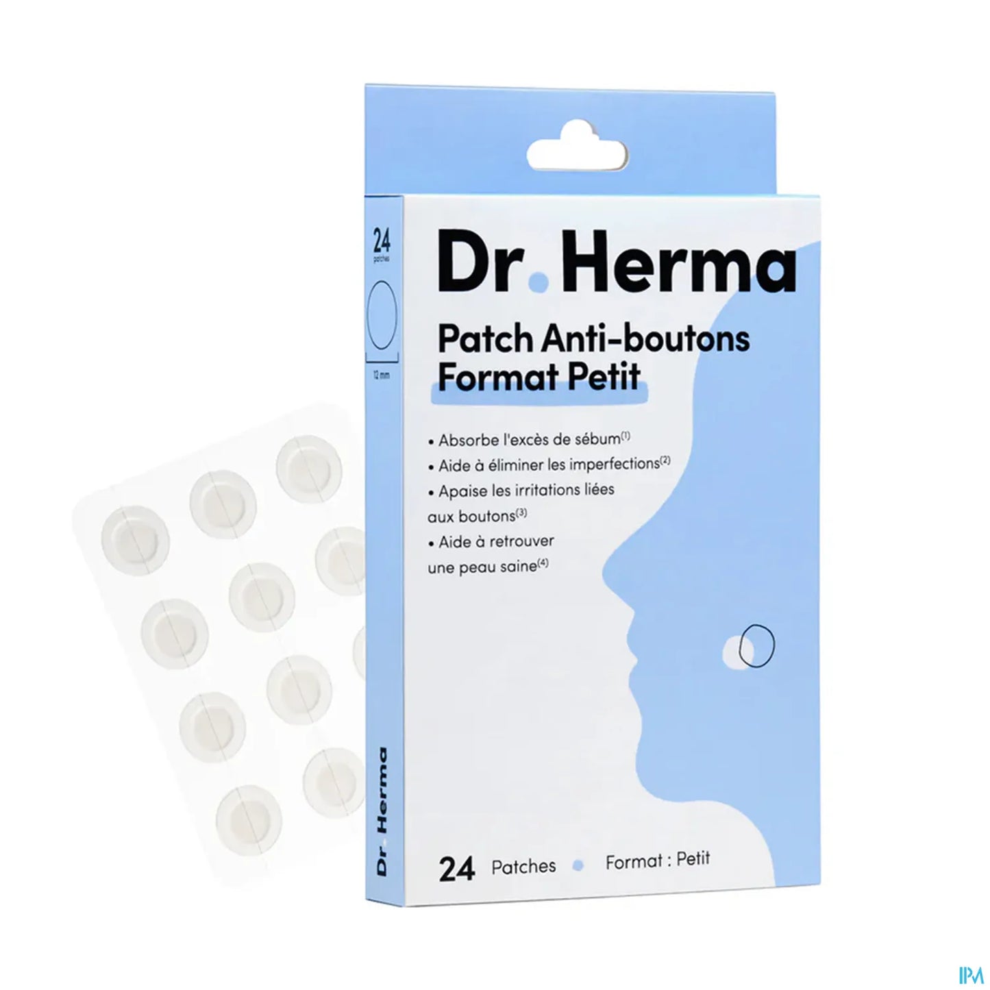 Dr Herma Patch Original Anti Boutons Petit Format 6 unités