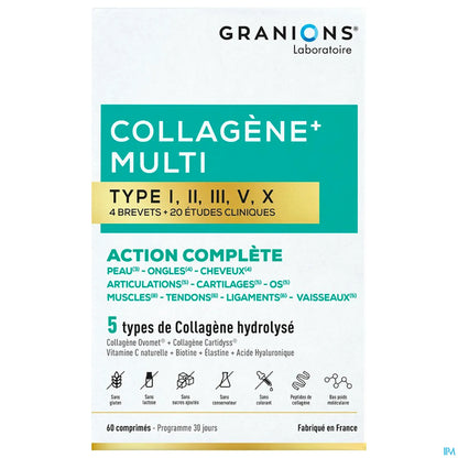 Collagene Multi Tipo I-II-III-VX 60 Compresse