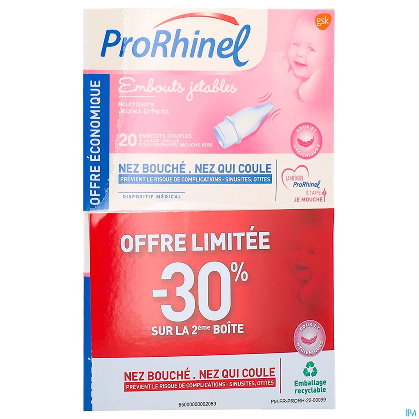 Disposable Tips 40 Soft Tips for Baby Nasal Aspirator