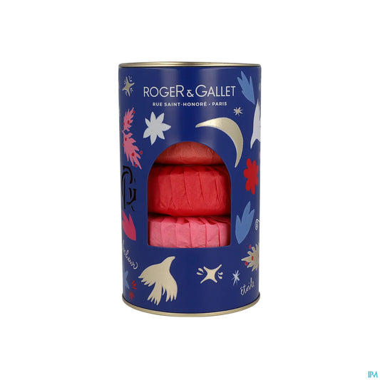 Scatola di sapone al fiore di fico 3x100g
