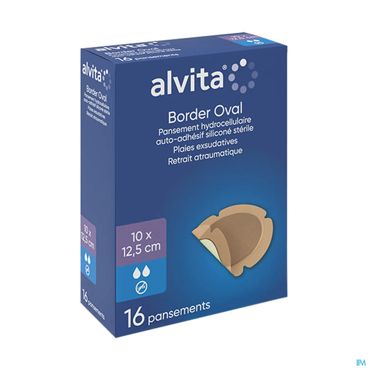 Medicazione idrocellulare ovale 10x12,5 cm 16 unità