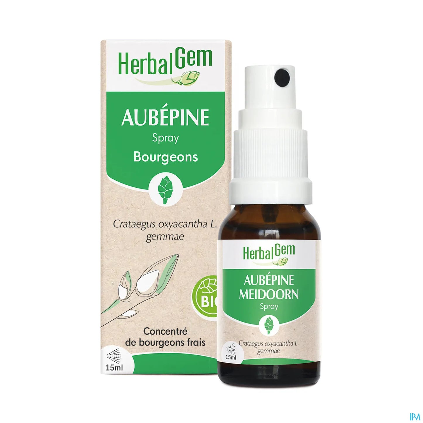 Aubépine Bio Spray 15 mL
