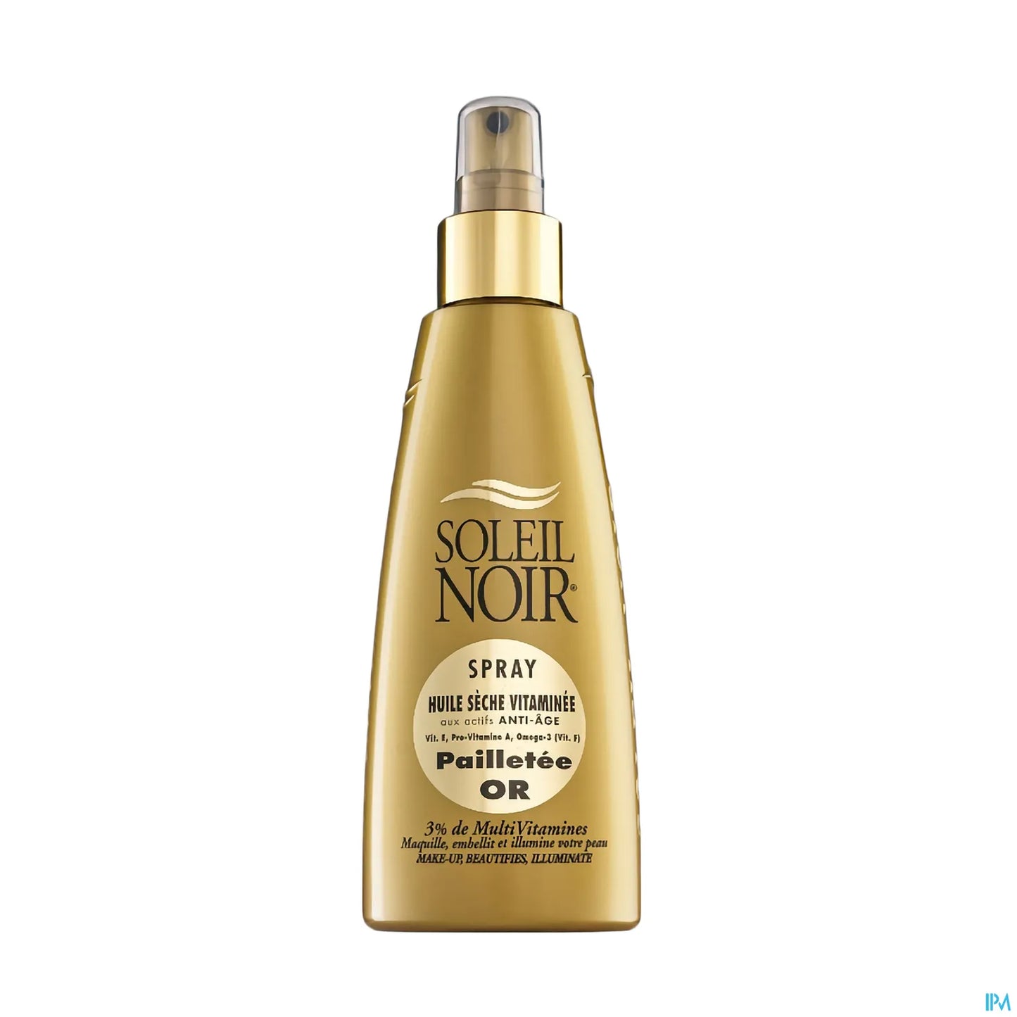Spray Huile Sèche Vitaminée Pailletée Or 150ml