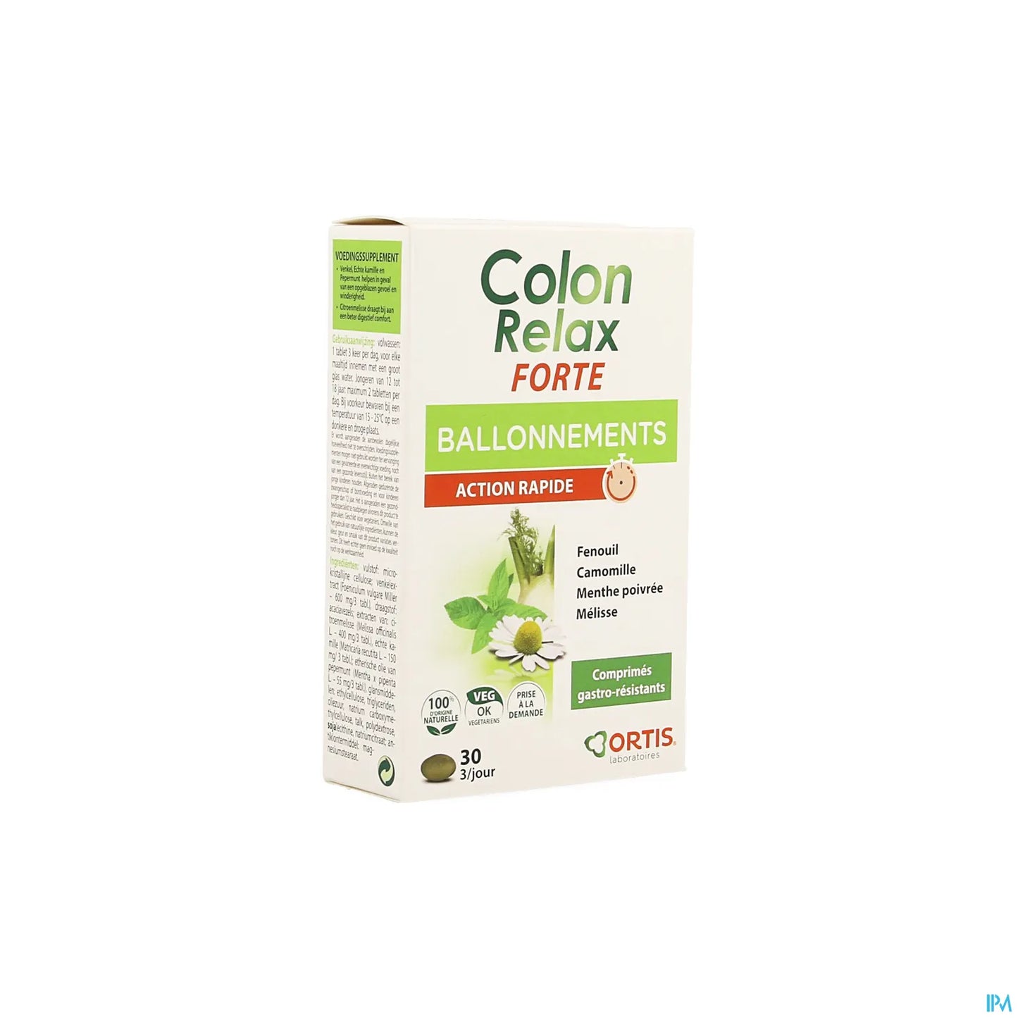 Colon Relax Forte 30 Comprimés