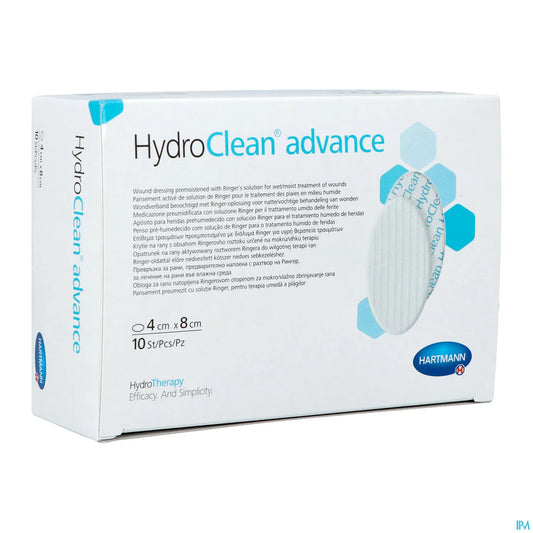HydroClean Advance Absorbent Hydrogel Dressing Oval 4x8 cm