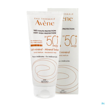 Latte solare minerale SPF50+ senza profumo 100 ml