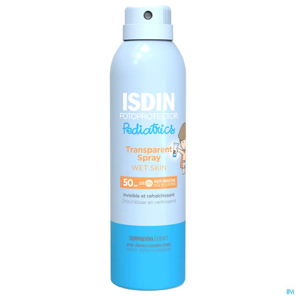 Fotoprotector Pediatrics Transparent Spray Wet Skin SPF50+ 250ml