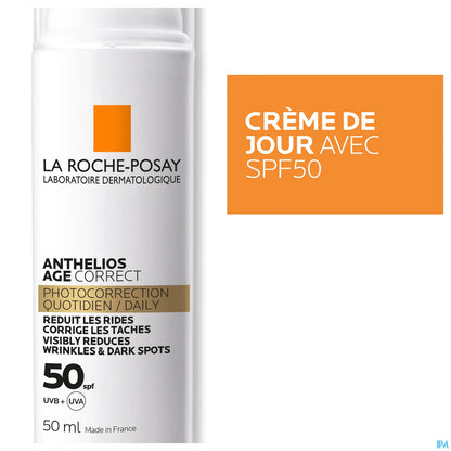 Anthelios Age Correct Trattamento Quotidiano SPF50 50ml