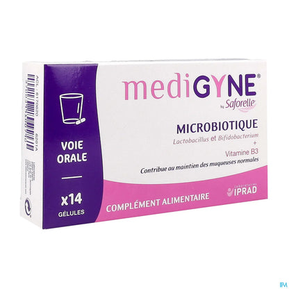 Saforelle Medigyne 14 Vaginal Microbiotic Capsules