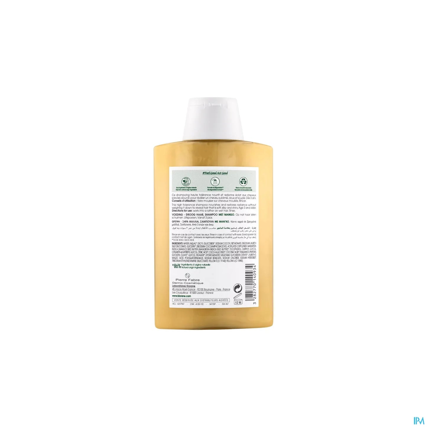 Shampoing Beurre de Mangue 200ml