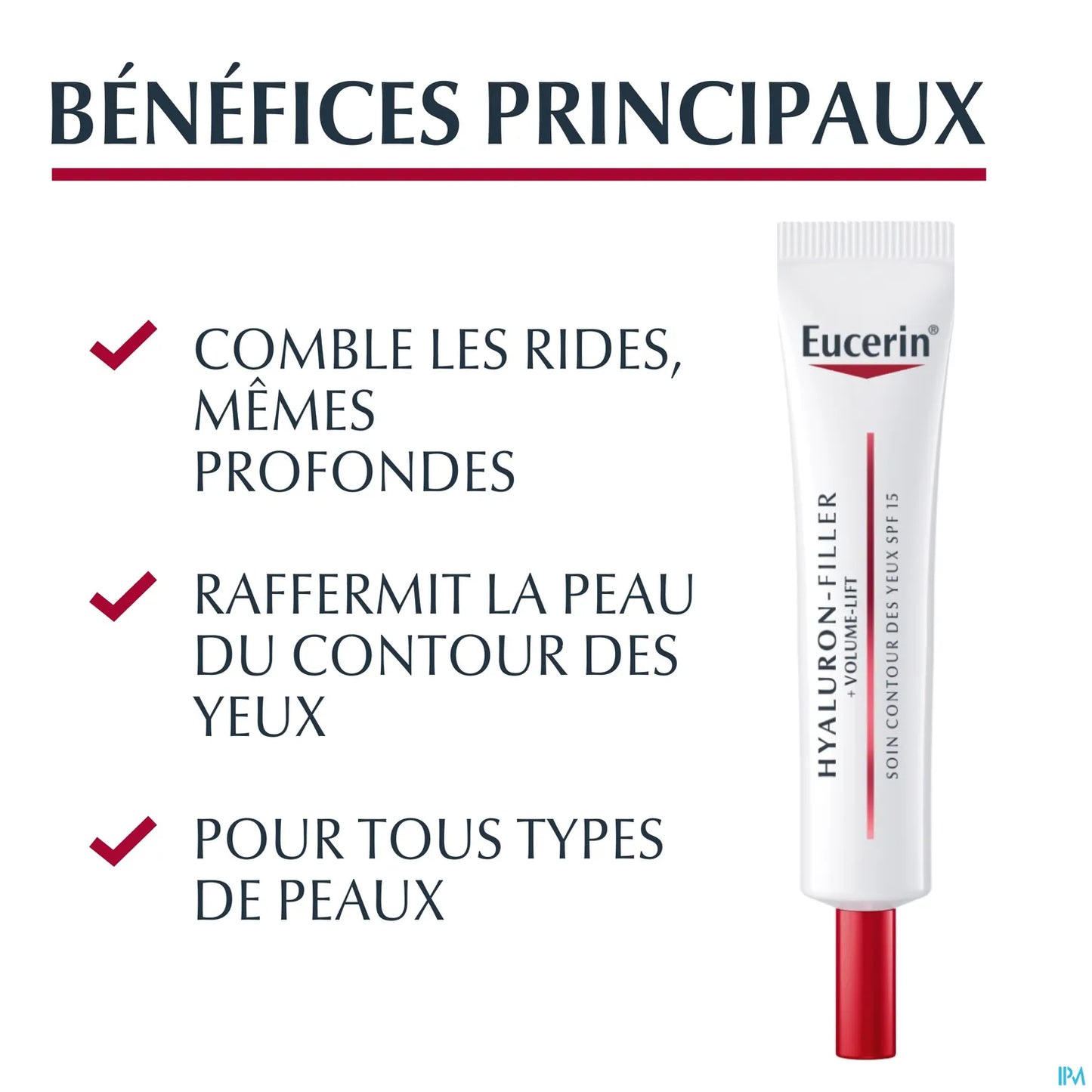 Hyaluron-Filler + Volume-Lift Soin Contour Des Yeux SPF15 15ml
