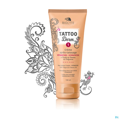 Biocyte Tattoo Derm 1 Crème Après Tatouage 100 mL