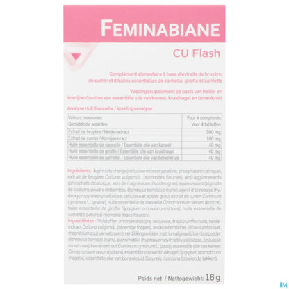 Feminabiane CBU Flash Comprimés Boîte 20