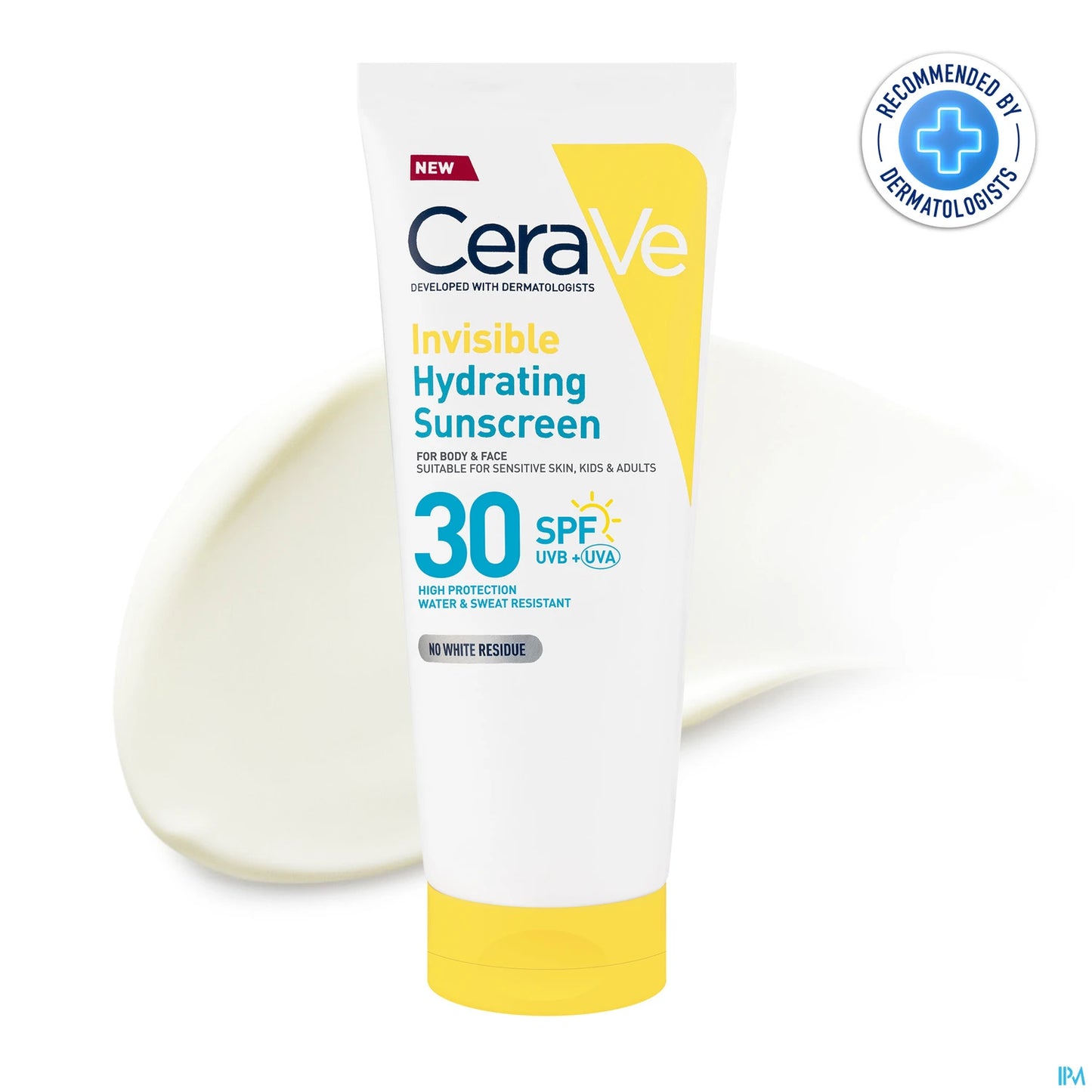CeraVe Lait Solaire Hydratant Invisible Solaire Protection 30 75 mL