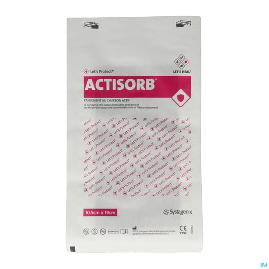 Actisorb Pans 10,5x19 cm Boîte de 12