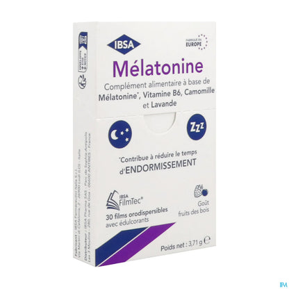 Melatonina 30 film orodispersibili