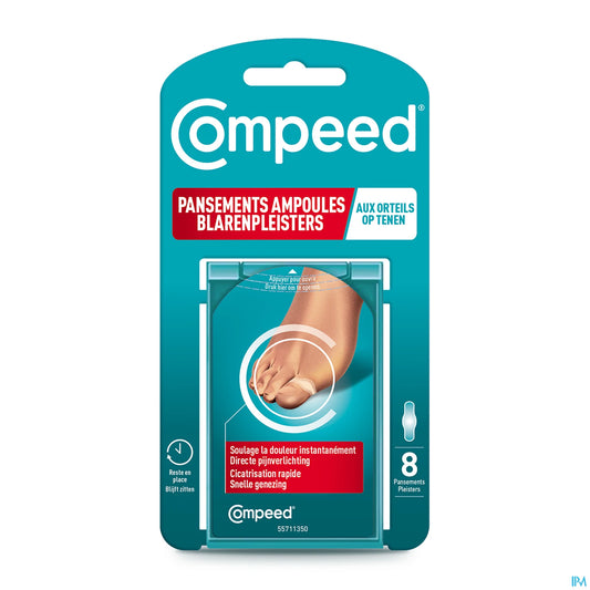 Compeed Ampoules Orteil 8 pansements