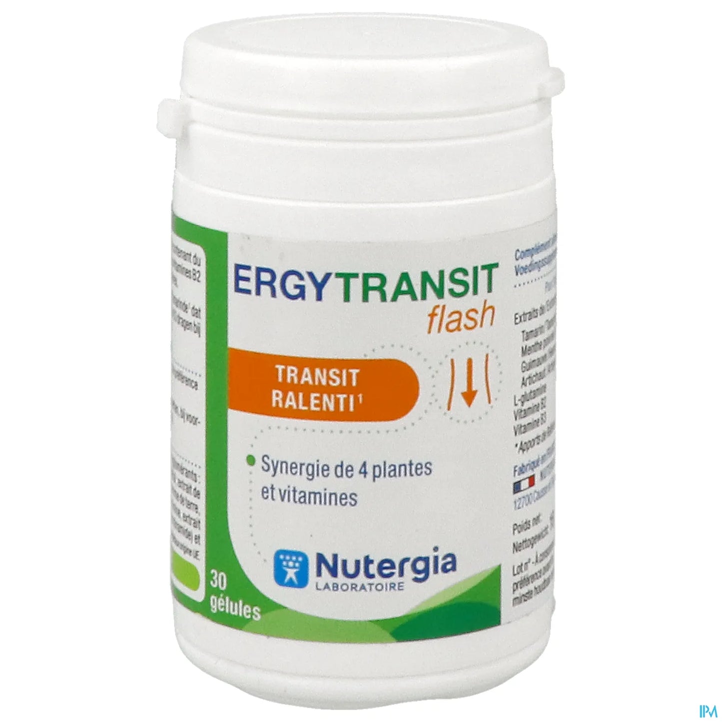 Ergytransit Flash 30 Capsules Slow Transit