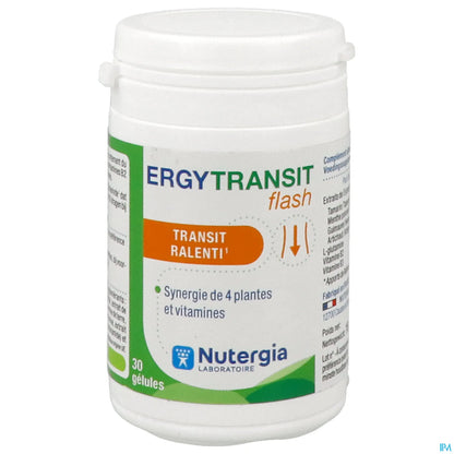Ergytransit Flash 30 Capsules Slow Transit