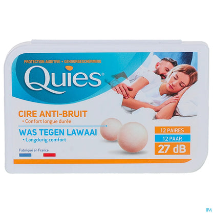 Protection Auditive en Cire 12 Paires
